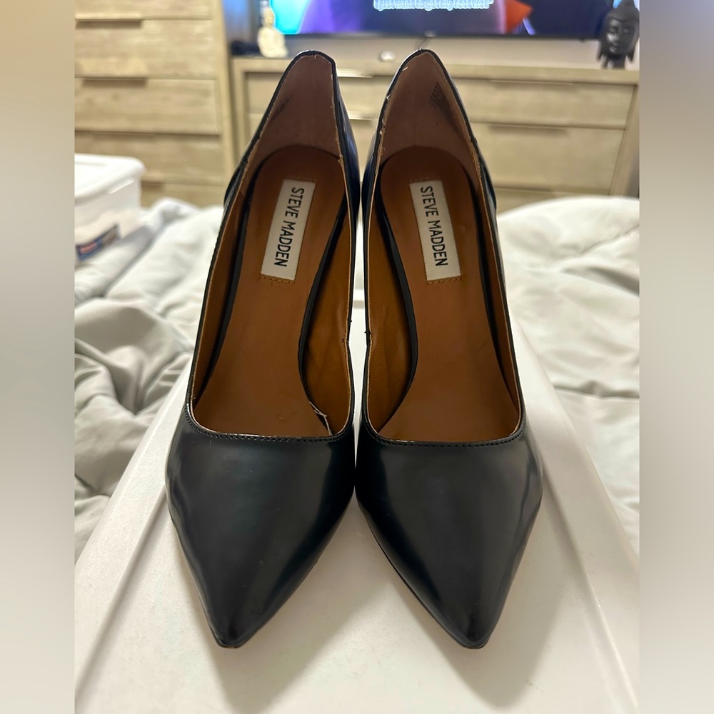 Steve Madden black heels
